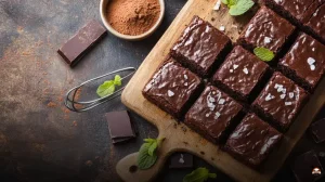 receita para brownie de chocolate que derrete na boca!