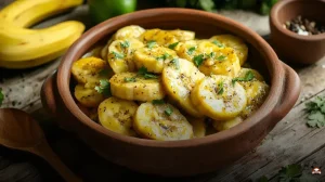Receita com bananas verdes: descubra um prato surpreendente!