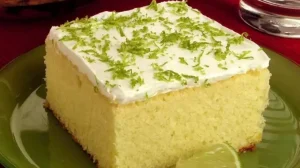 receita de bolo de limão simples e fofinho para surpreender