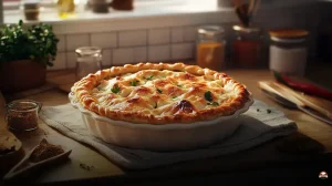 receita de torta salgada de frango deliciosa e fácil de fazer
