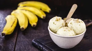 receita de sorvete de banana fácil e deliciosa para o verão