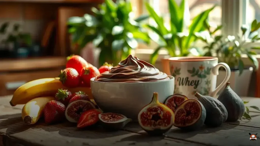 Chocolate whey goes with which fruit