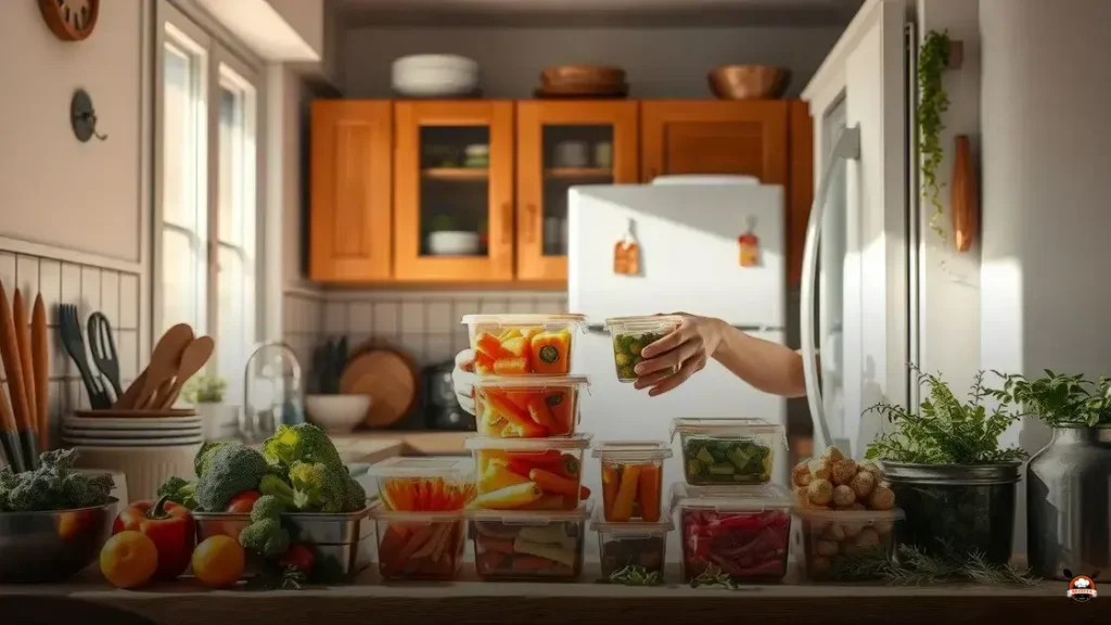 Como armazenar legumes cozidos na geladeira