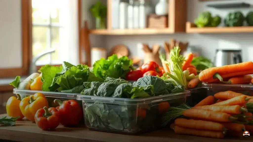 Como armazenar legumes para semana