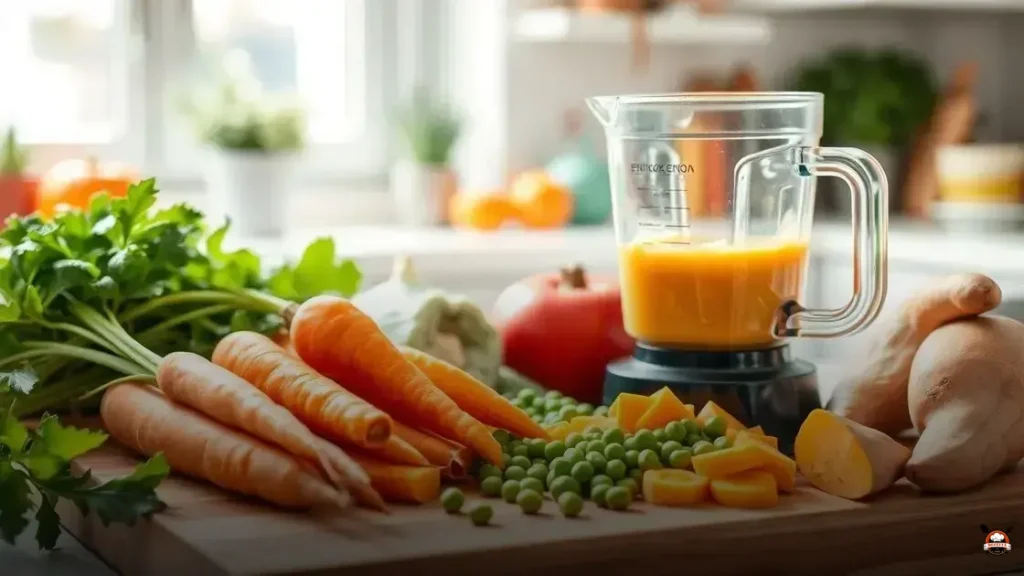 Como combinar os legumes da papinha do bebê