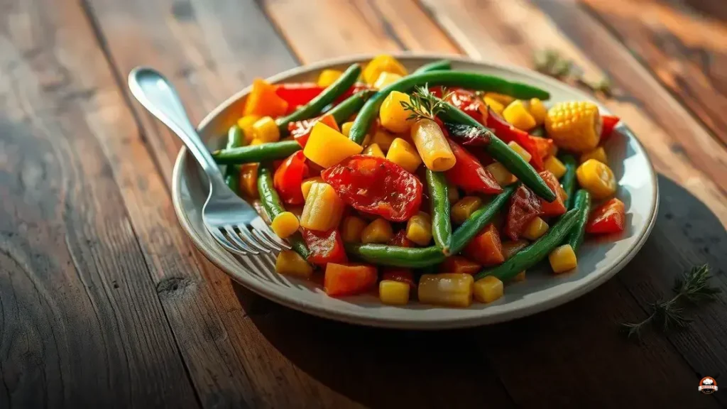 Como comer seleta de legumes