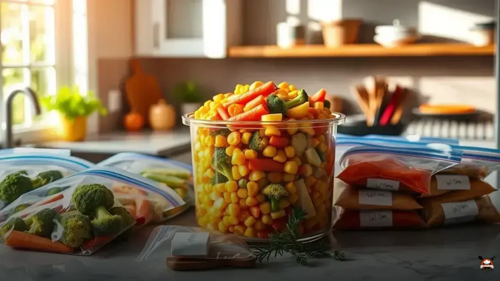 Como congelar legumes cozidos para marmita