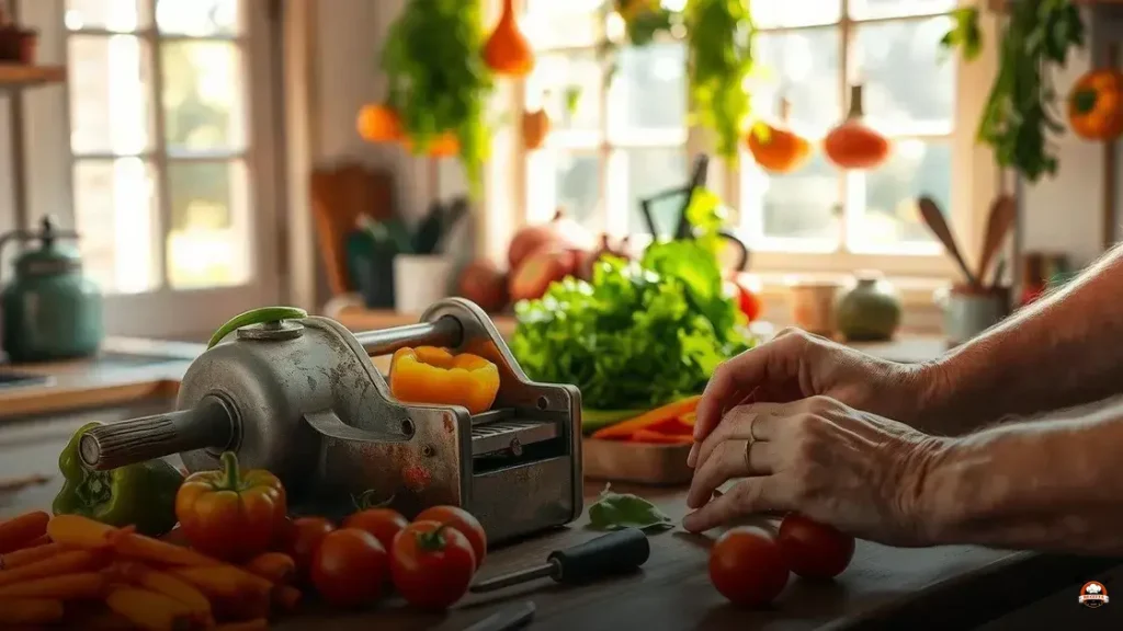 Como consertar cortador de legumes manual