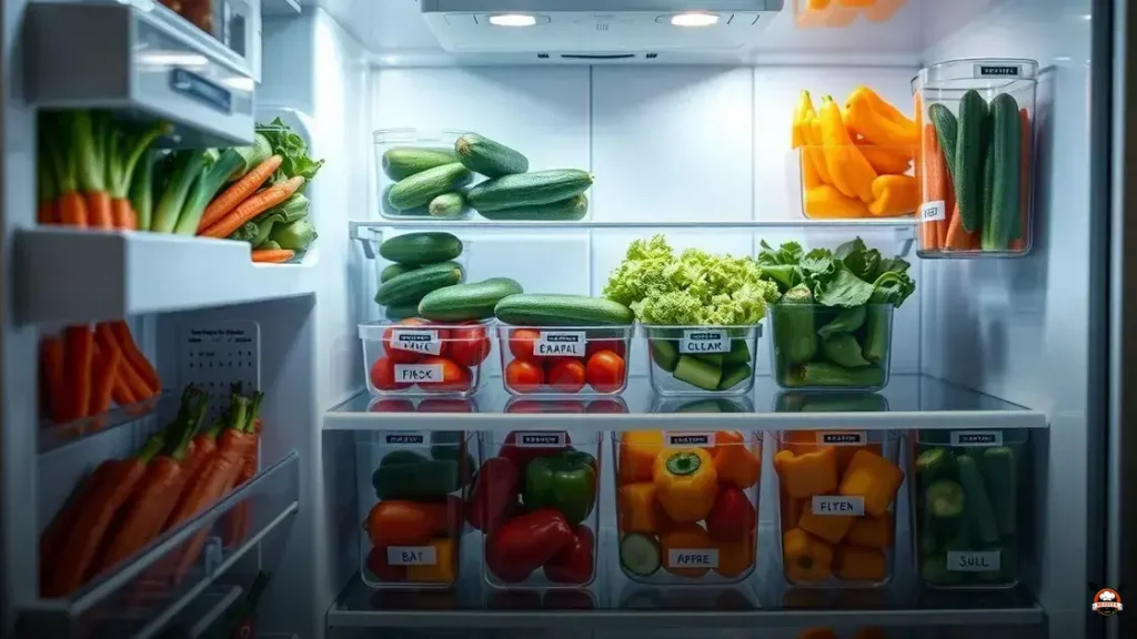 Como conservar legumes descascados na geladeira