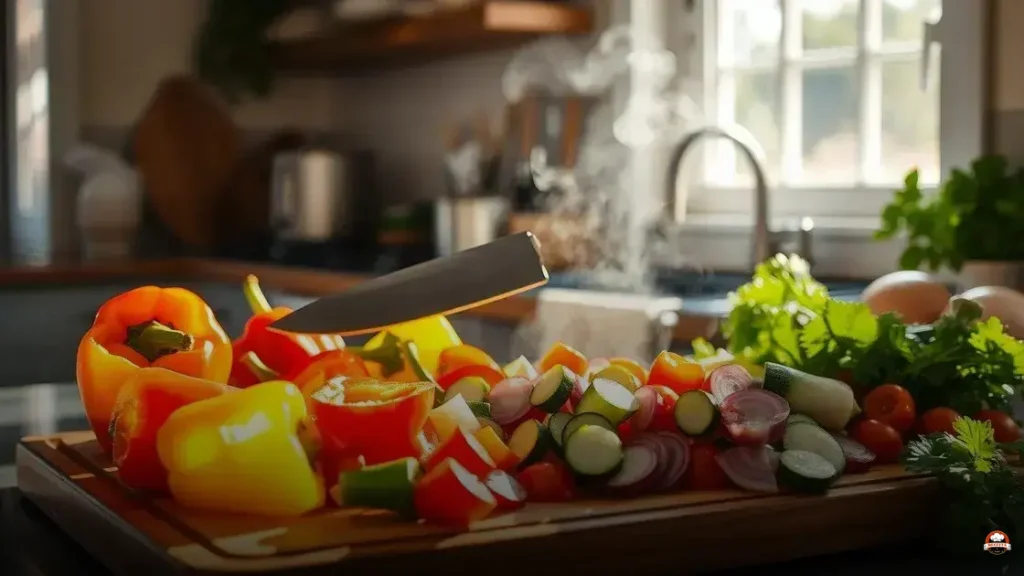 Como cortar legumes para churrasco