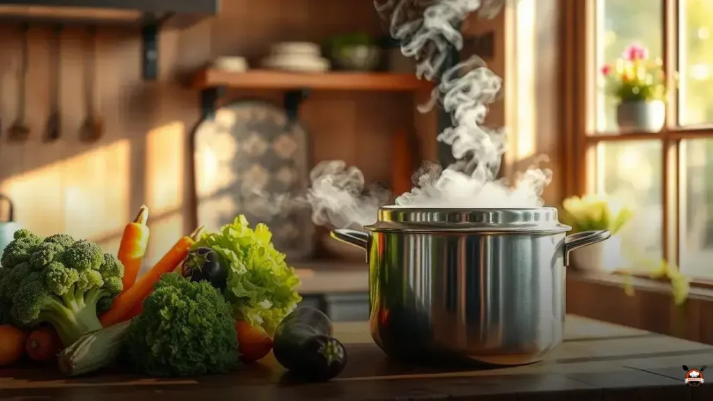Como cozinhar os legumes no vapor