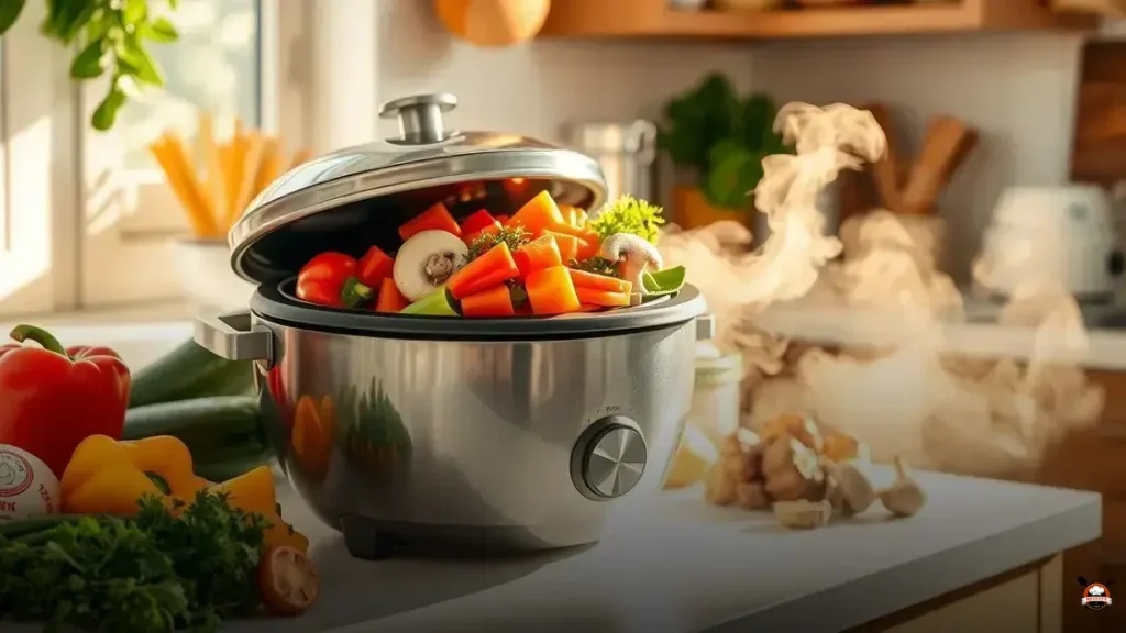 Como cozinhar só legumes na panela de arroz