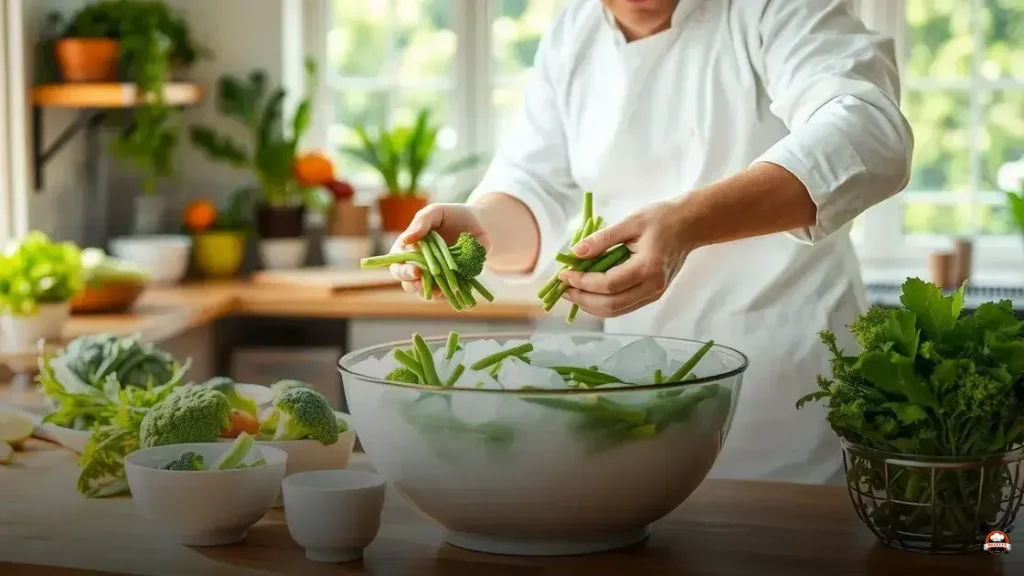Como deixar os legumes cozidos verdinhos