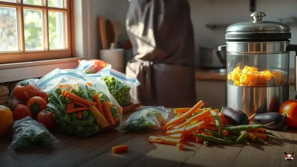 Como descongelar legumes congelados