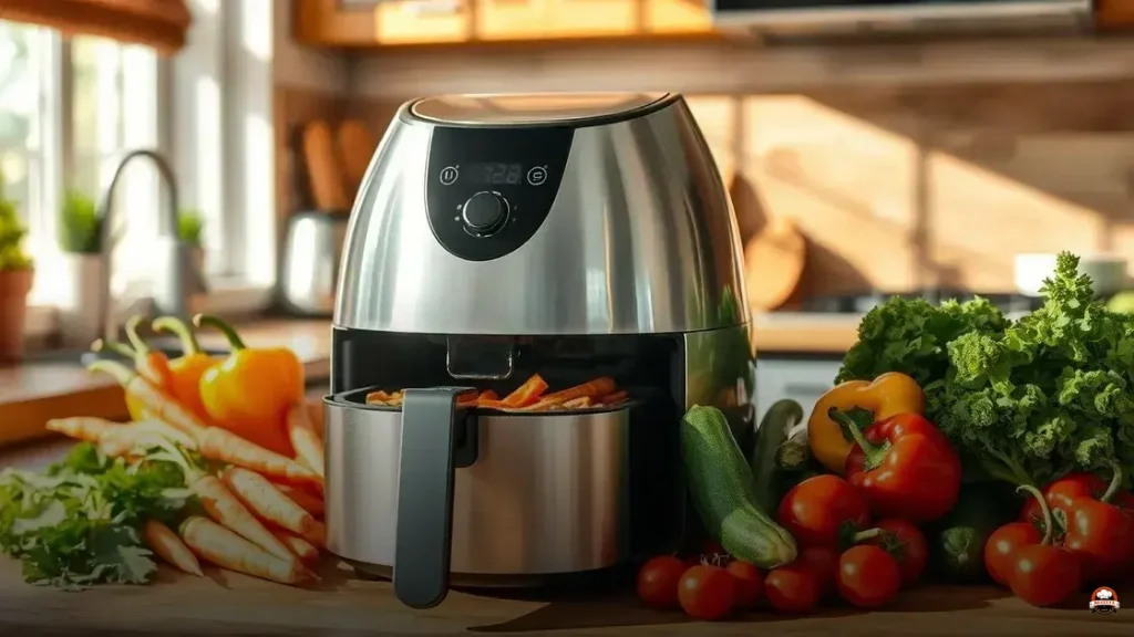 Como desidratar legumes na airfryer