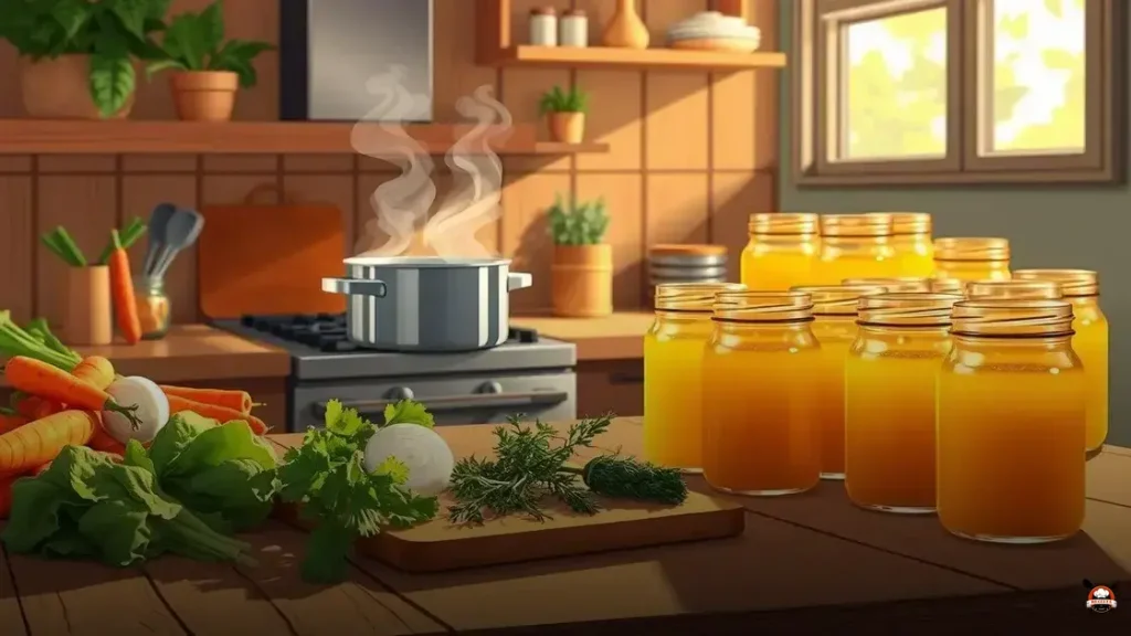 Como fazer caldo de legumes para congelar