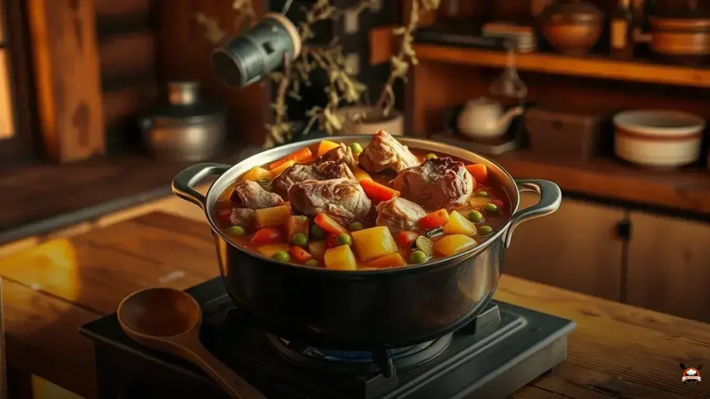 Como fazer carne cozida com legumes