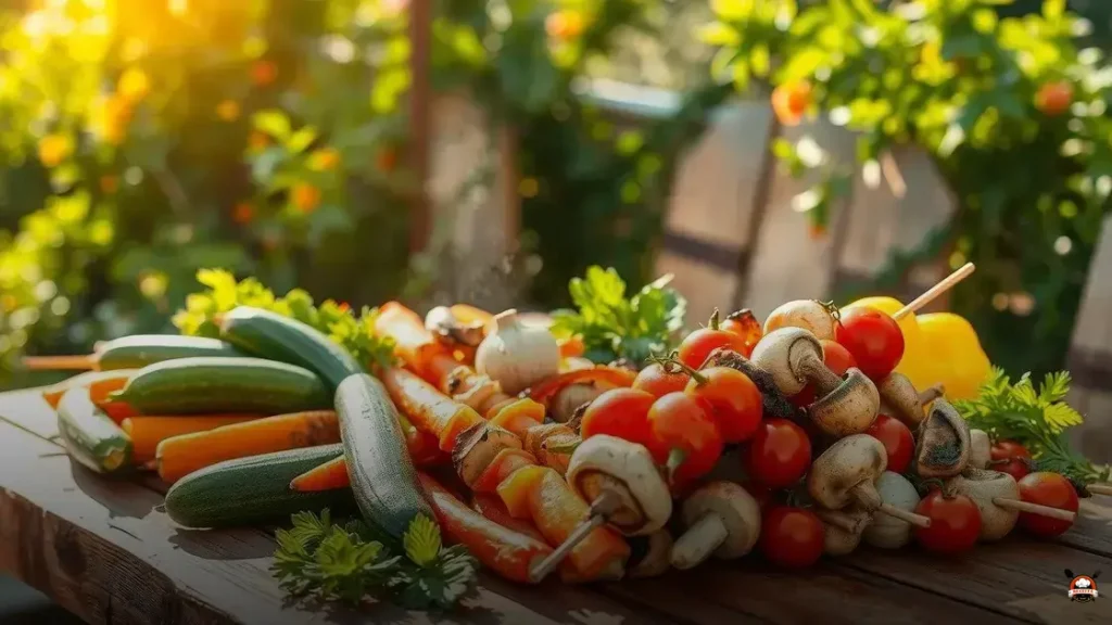 Como fazer churrasco de legumes