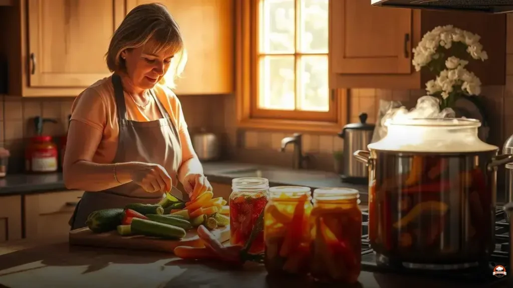 Como fazer conserva de legumes e pimenta