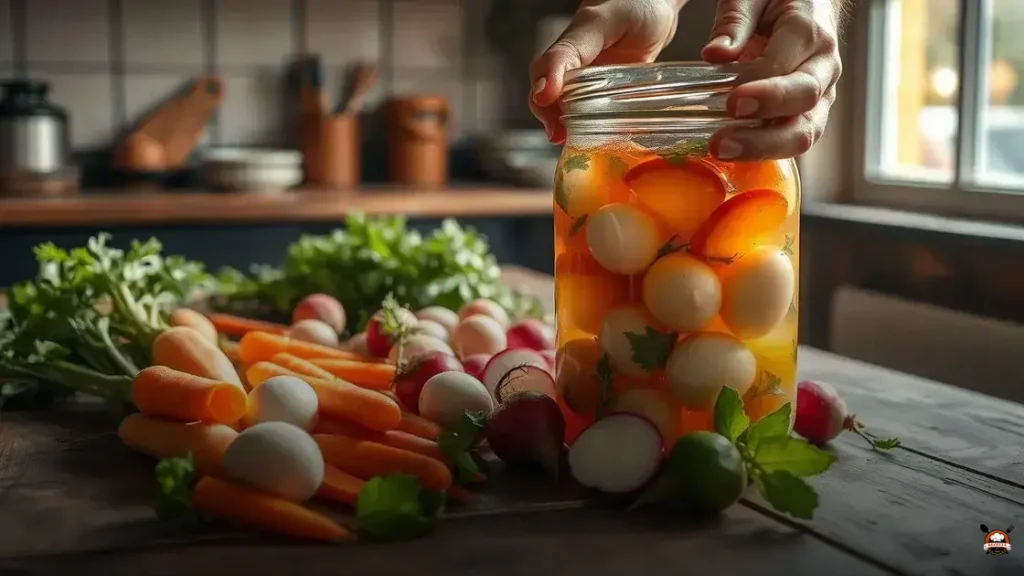 Como fazer conserva de ovo de codorna com legumes