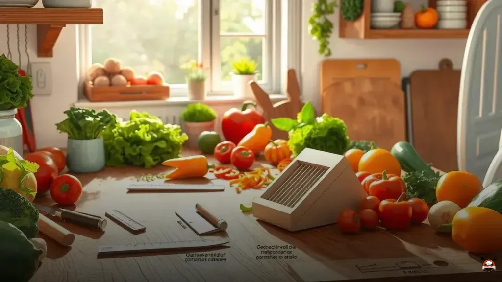 Como fazer cortador de legumes caseiro