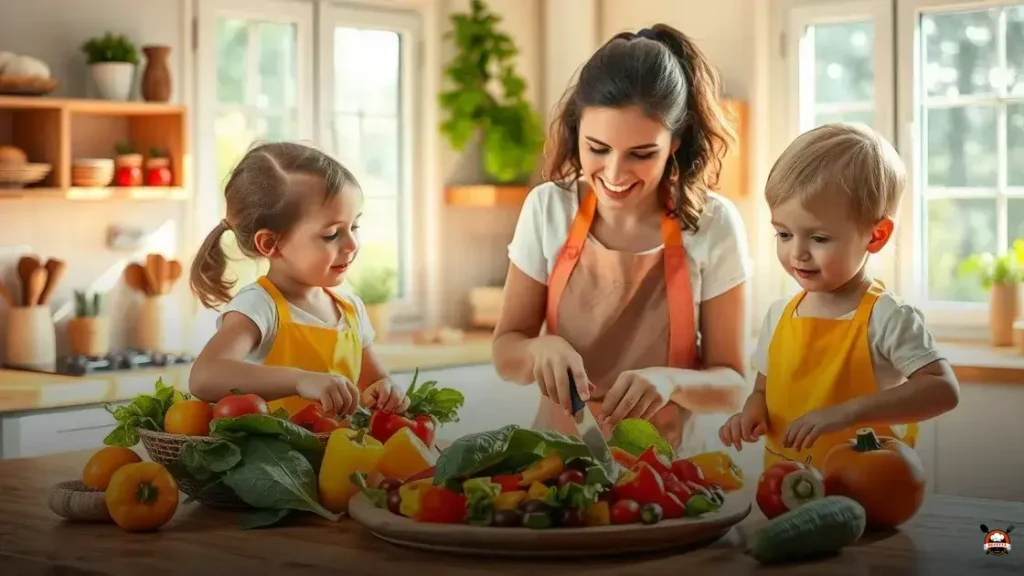 Como fazer criança comer legumes e vegetais