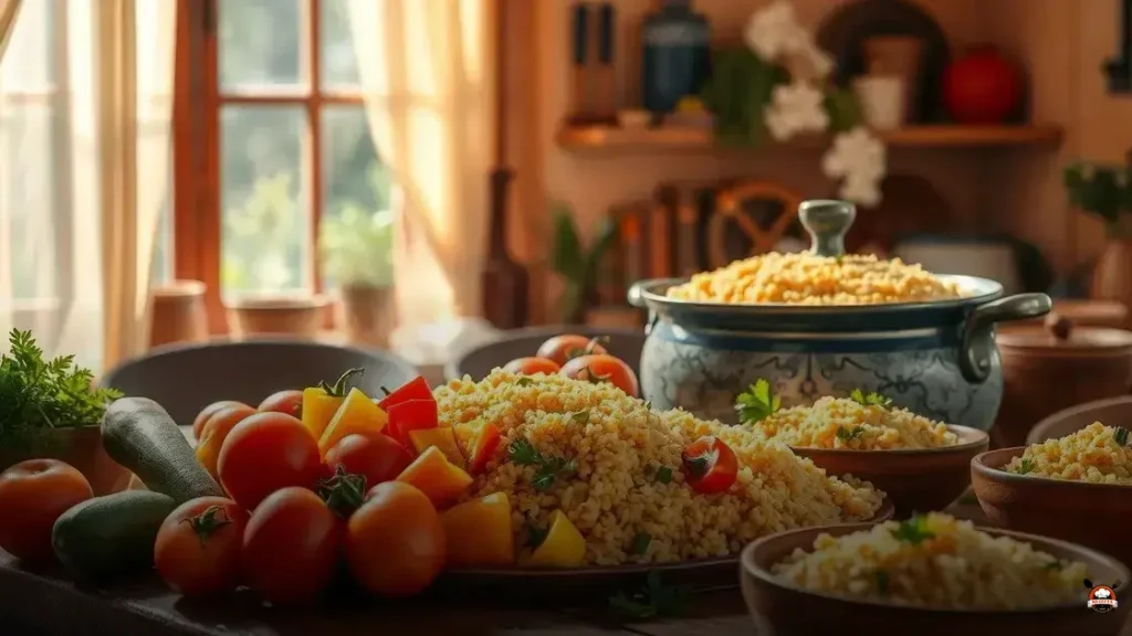Como fazer cuscuz marroquino com legumes