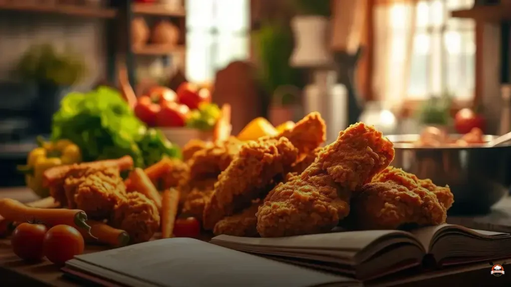 Como fazer frango frito com legumes