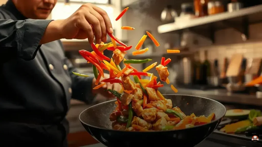 Como fazer frango xadrez com legumes