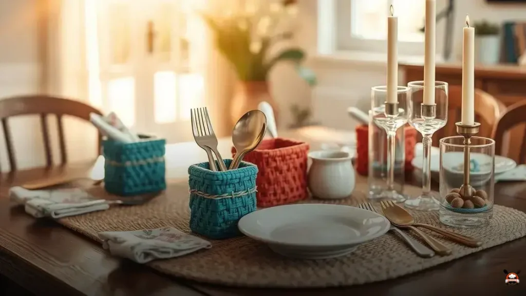 Como fazer jogo americano com porta talher