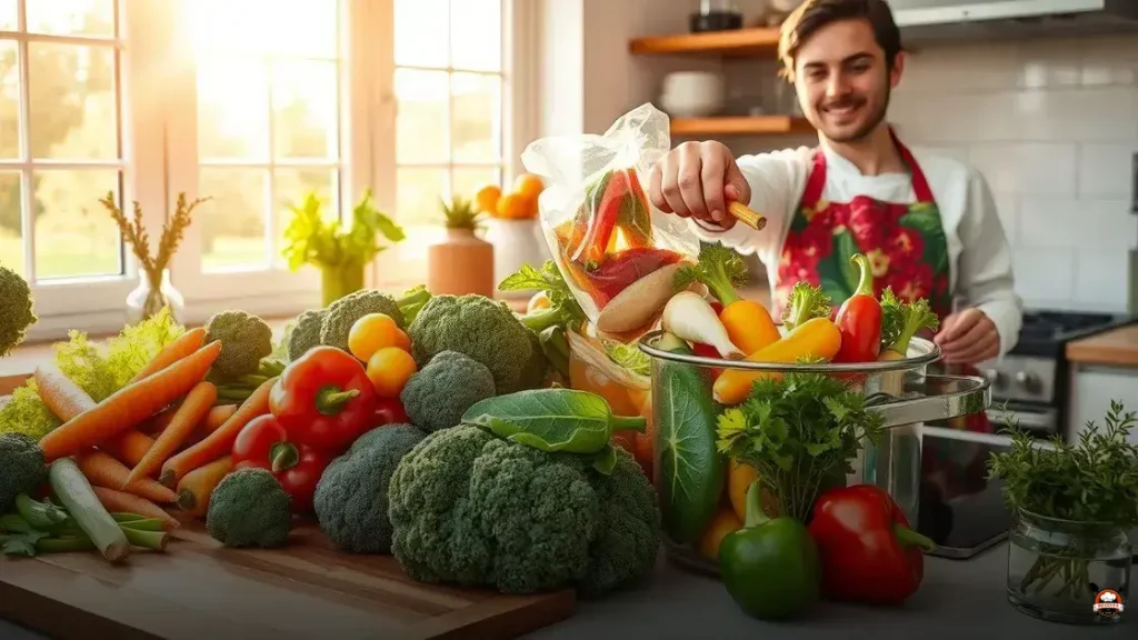 Como fazer legumes branqueados