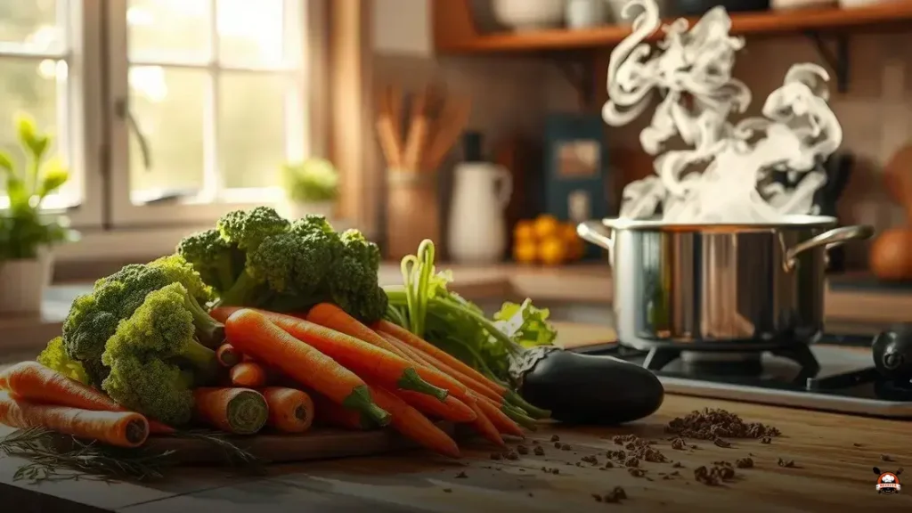 Como fazer legumes cozidos a vapor