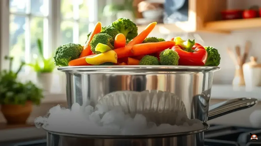 Como fazer legumes cozidos no vapor