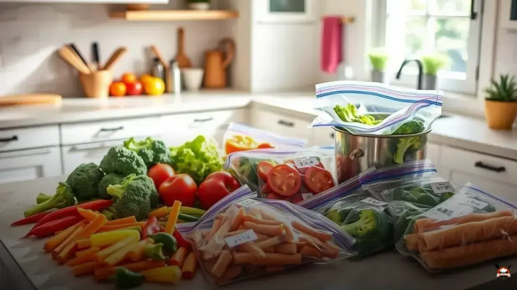 Como fazer legumes para congelar a marmita