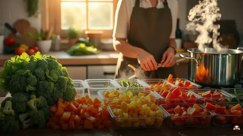 Como fazer legumes para marmita congelada