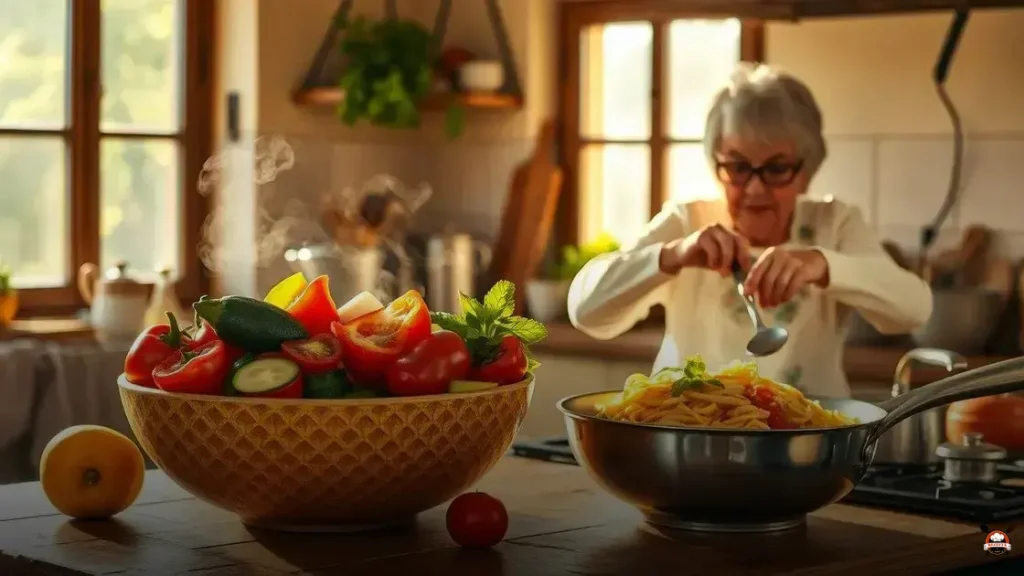 Como fazer macarrão com legumes