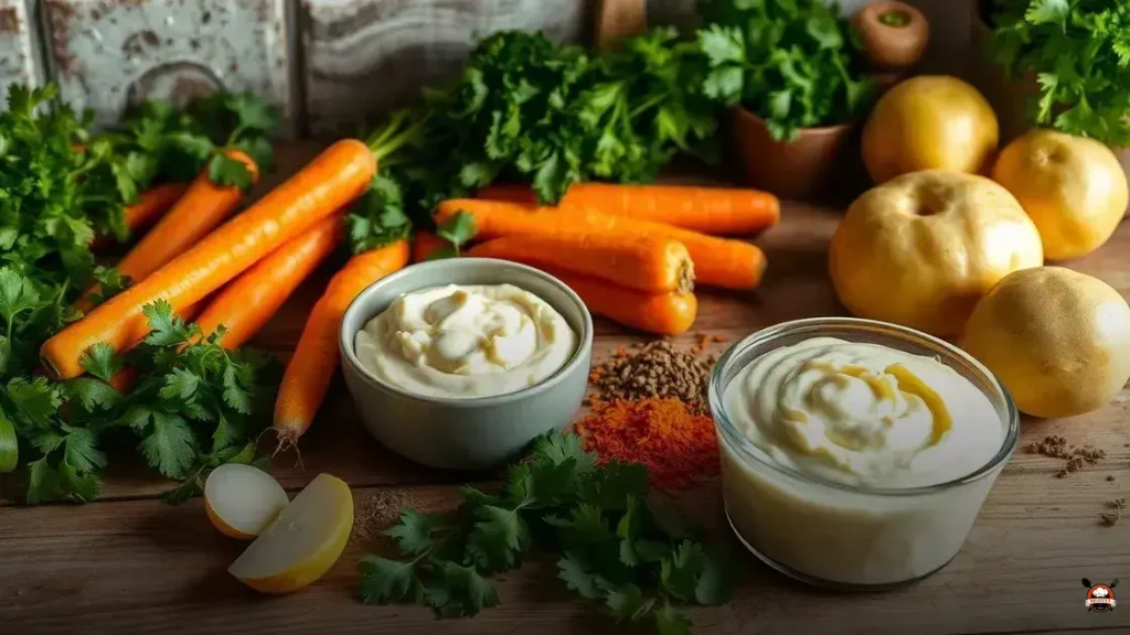 Como fazer maionese de legumes com batata