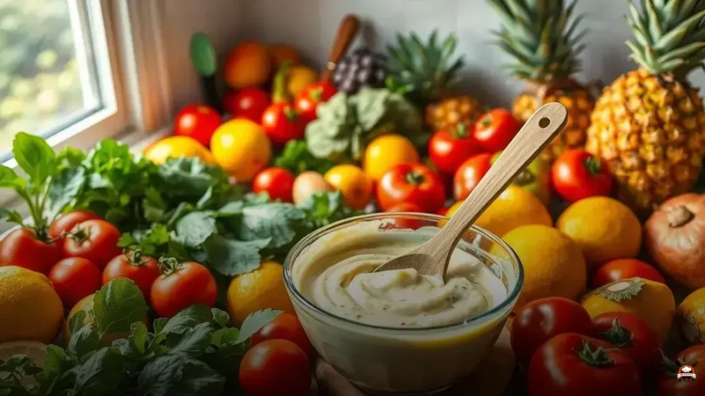 Como fazer maionese de legumes com frutas