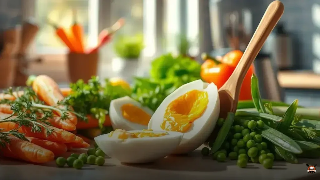 Como fazer maionese de legumes com ovo cozido