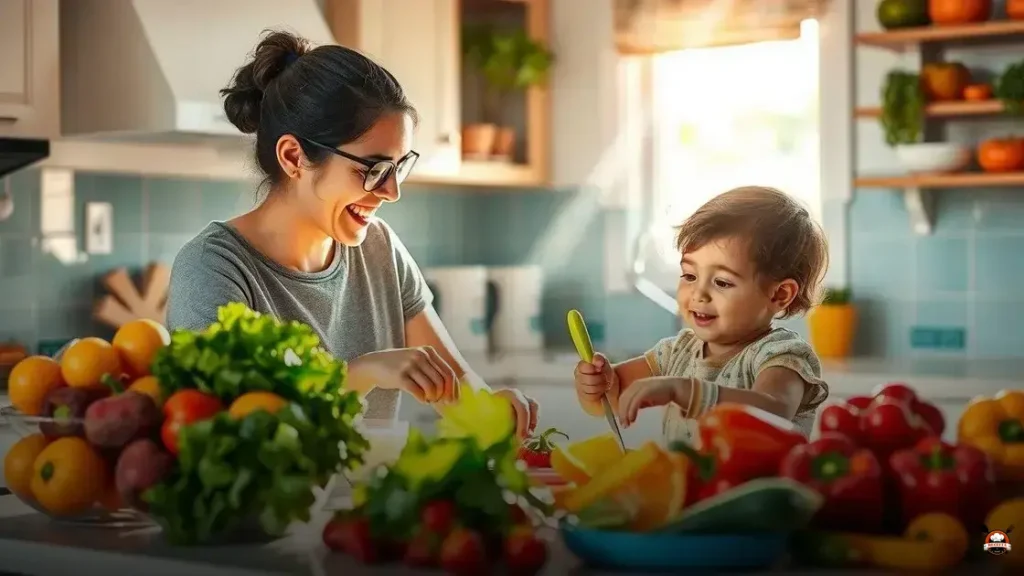 Como fazer meu filho comer frutas e legumes