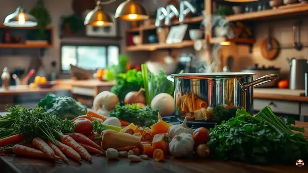 Como fazer o caldo de legumes para risoto
