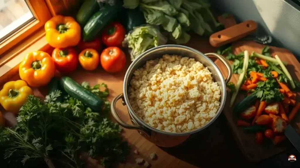 Como fazer risoto de legumes