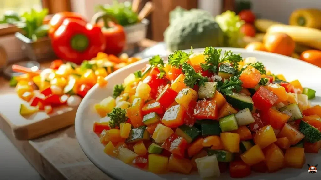 Como fazer salada de legumes refogada