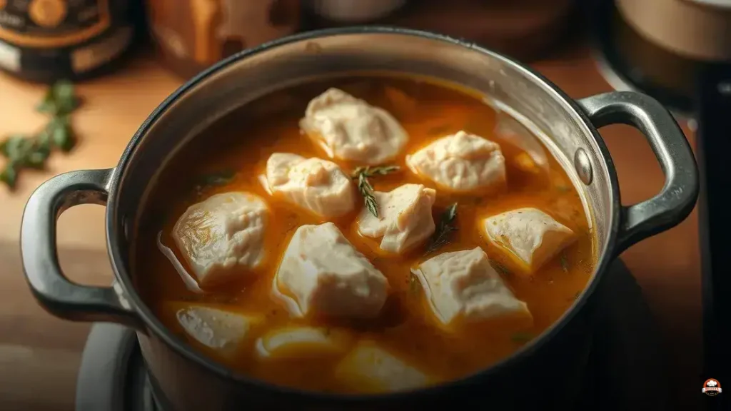 Como fazer sopa de frango sem legumes