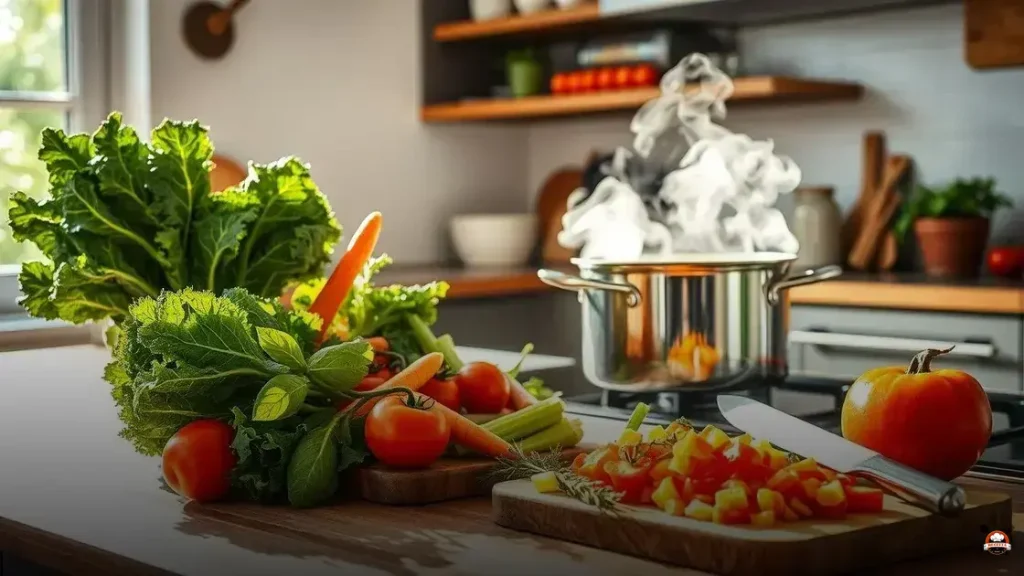 Como fazer sopa fitness de legumes