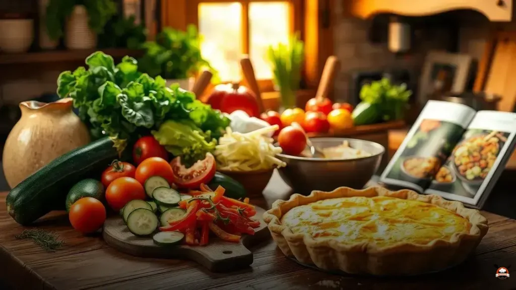 Como fazer torta de legumes com abobrinha