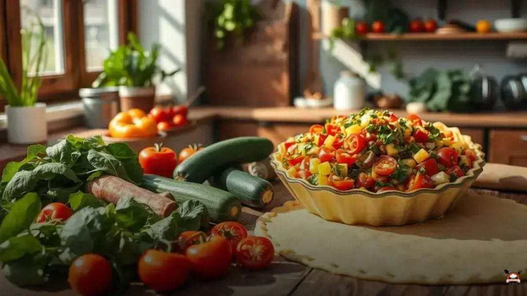 Como fazer torta de legumes fitness