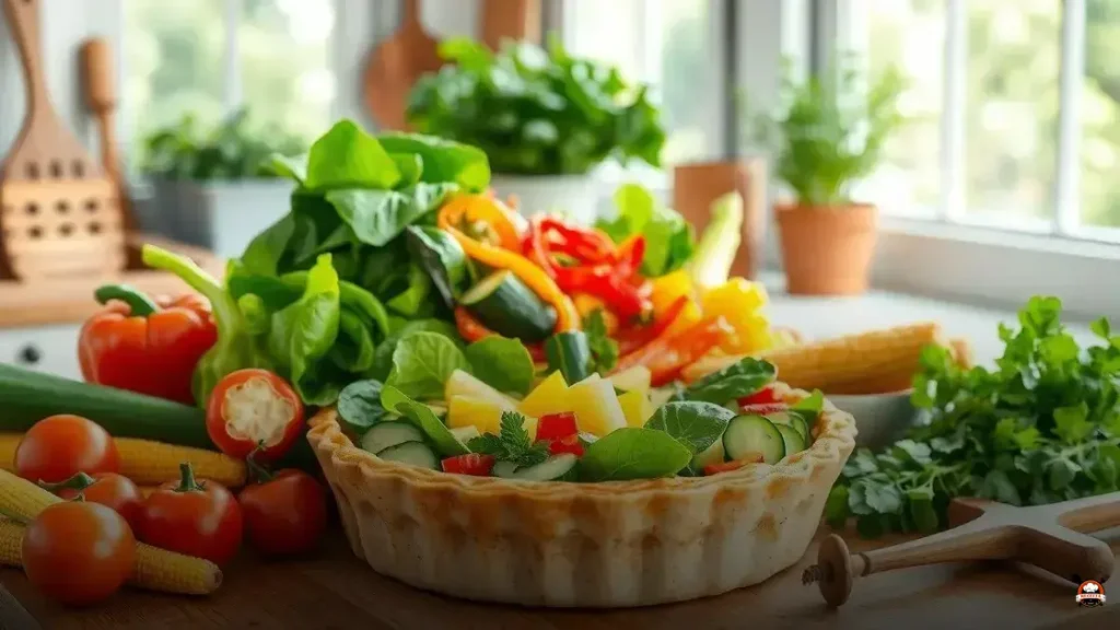 Como fazer torta fria de legumes