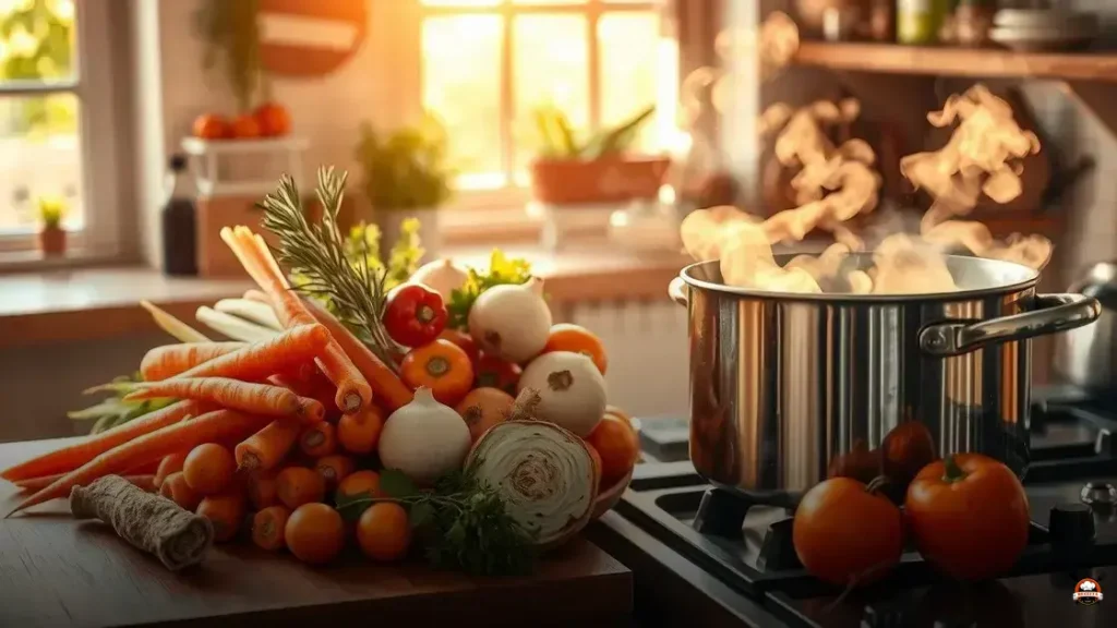 Como fazer um caldo de legumes para risoto