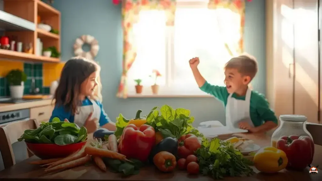 Como fazer uma criança comer legumes